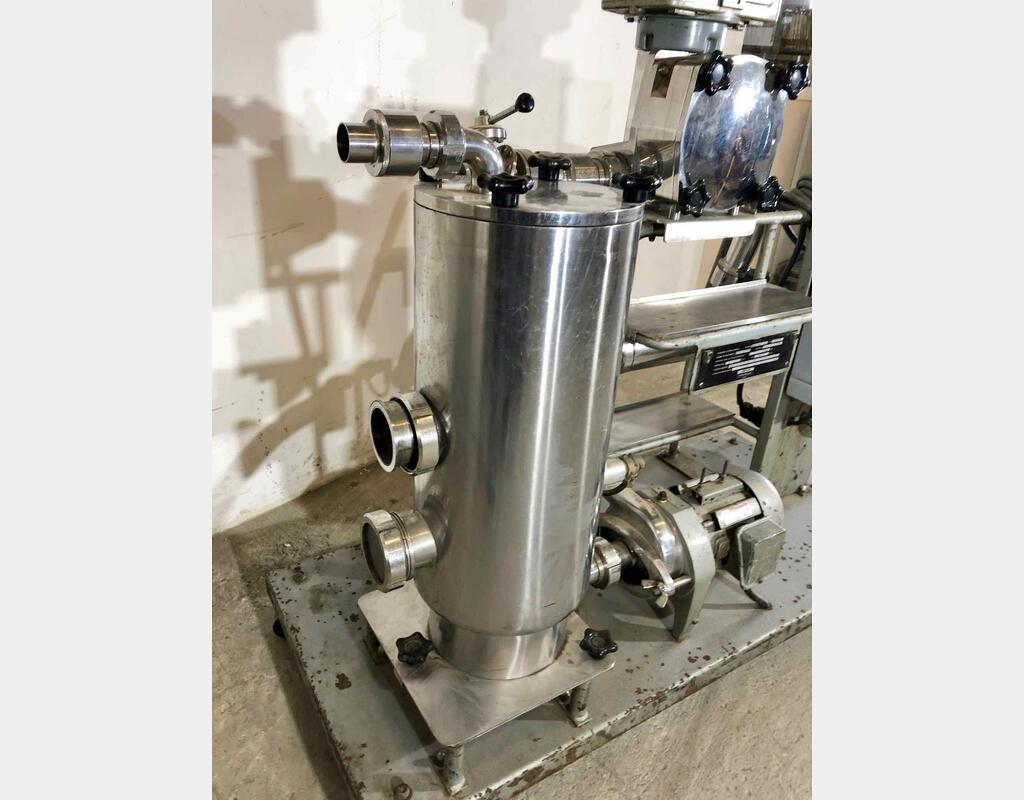 Compteur Alcool SCHLUMBERGER - Sur Skid avec pompe et filtre
