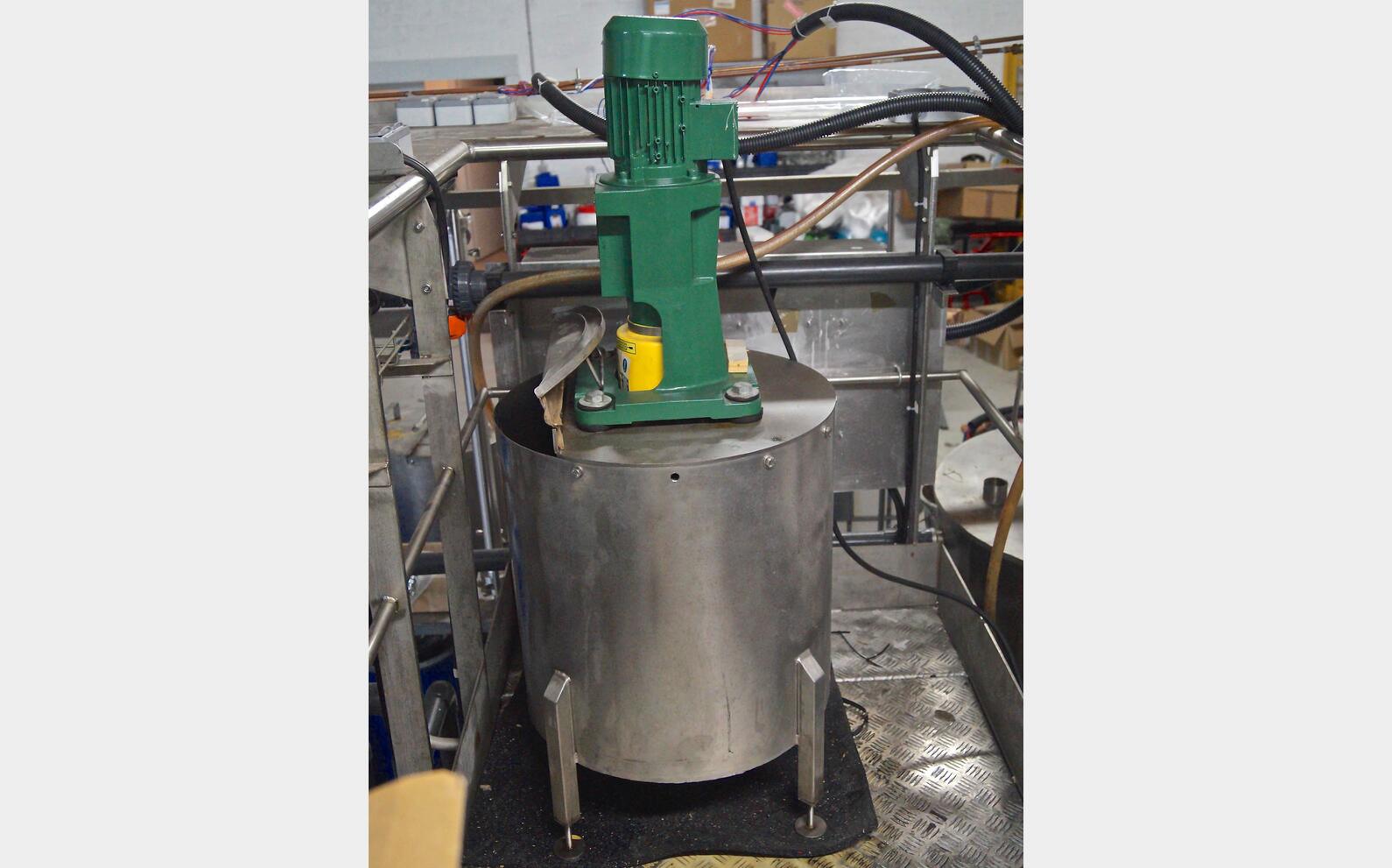 Cuve de m&eacute;lange INOX 316L