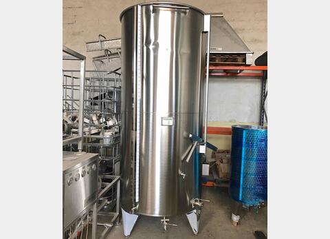 Cuve Inox chapeau flottant de 28 hls Volume : 2800 litres (28 hls)