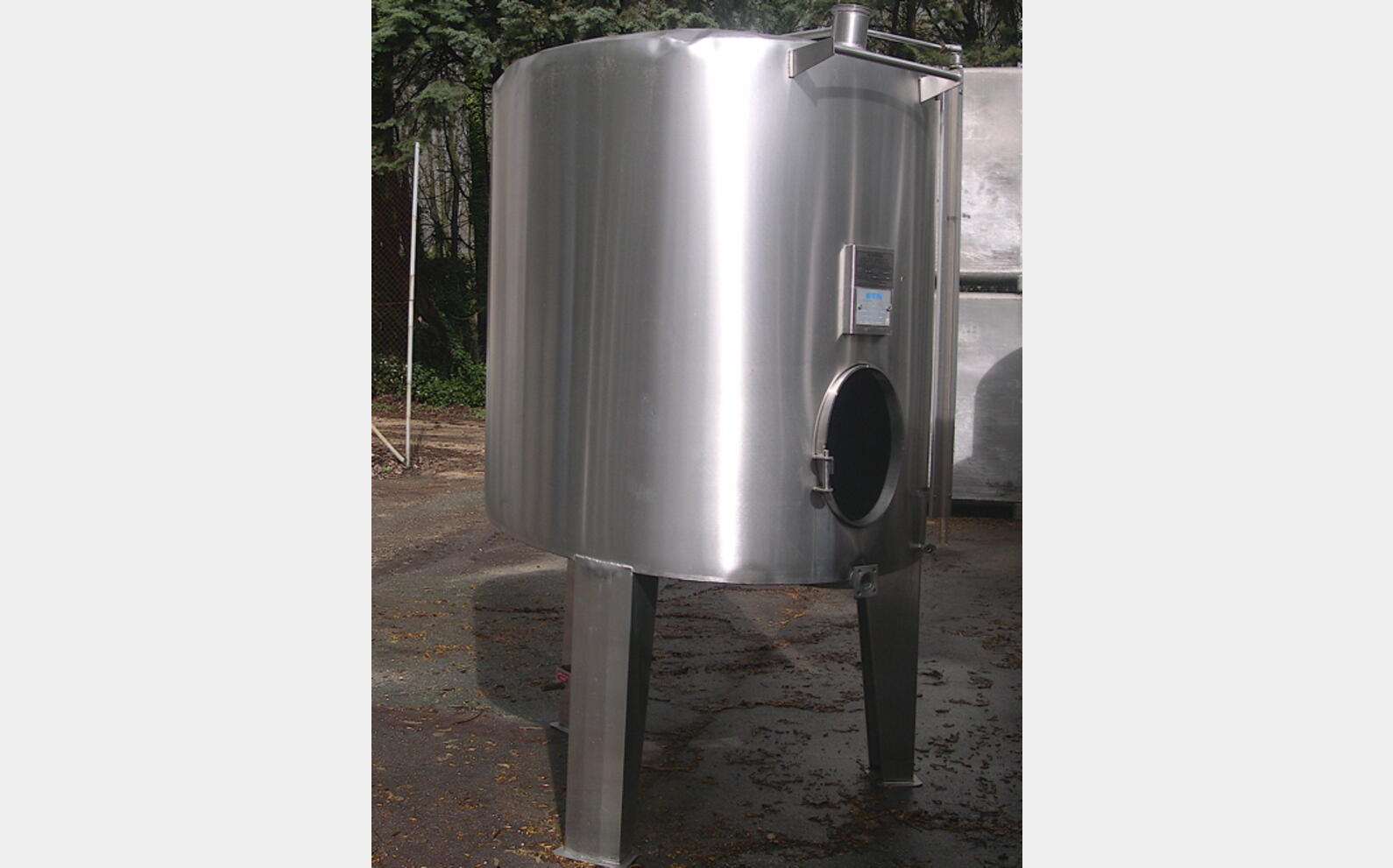 cuve stockage INOX 304 Agroalimentaire (vin rouge) Marque : ETA