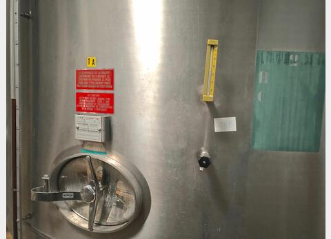 Cuve inox Agit&eacute; N&deg;A.B.C.et D 23.600 litres