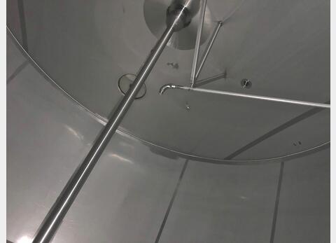 Cuve inox fond conique sur pieds - Agitée