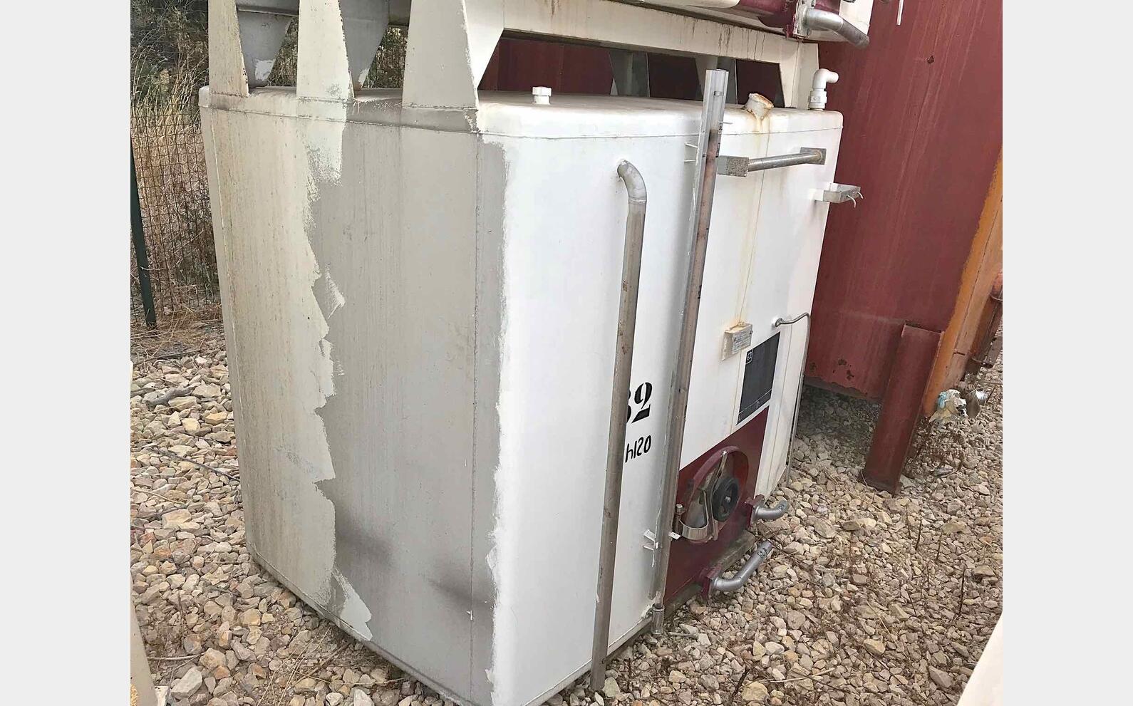 Cuve acier rev&ecirc;tu