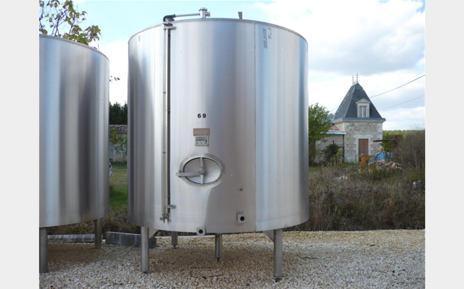 cuve stockage INOX 316L Marque : PIERRE GUERIN