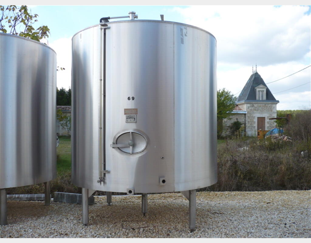 cuve stockage INOX 316L Marque : PIERRE GUERIN