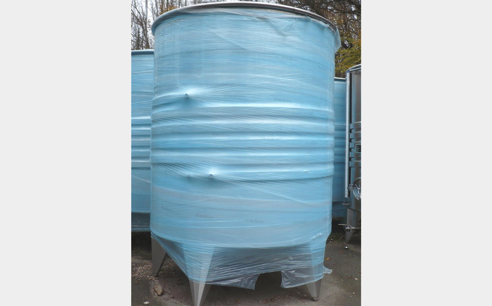cuve INOX chapeau flottant MATERIEL NEUF Volume : 7500 litres