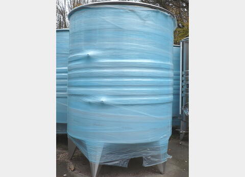 cuve INOX chapeau flottant MATERIEL NEUF Volume : 7500 litres