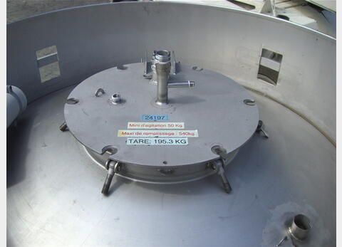conteneur INOX 304L 673 litres
