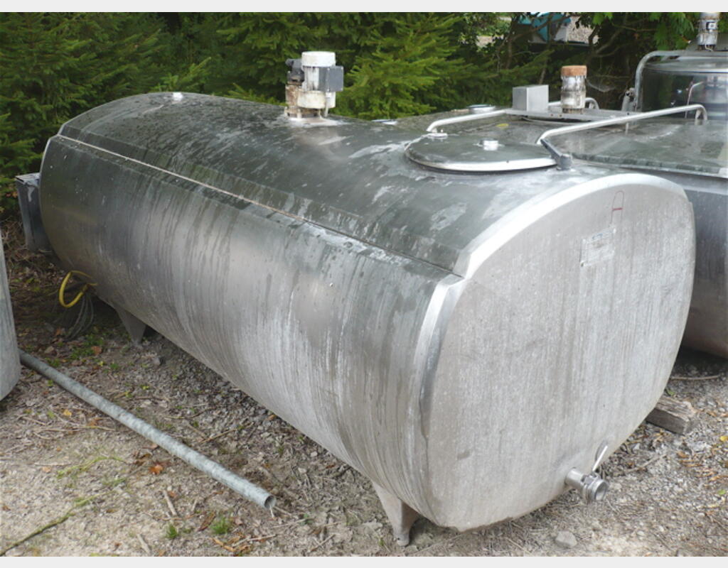 Tank à lait INOX 304 - Marque : ALFA LAVAL