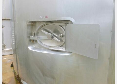 Cuve inox cylindrique verticale