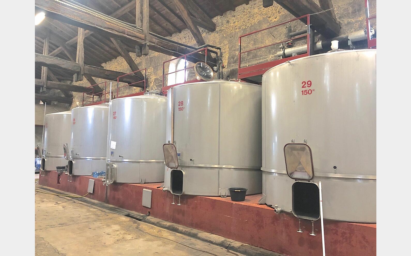 cuve Inox ferm&eacute;e ALFA LAVAL