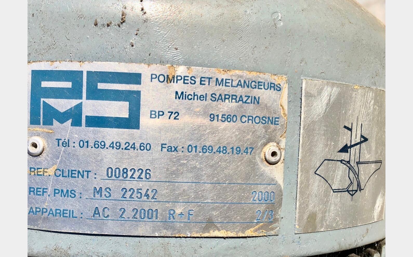 Cuve de m&eacute;lange inox 540 HL (54 000 litres) LABBE