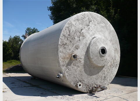 Cuve de stockage polyester de 100m3, Hermex volume : 100 000 litres (1000 hecto) provenance : papeterie. marque : HERMEX