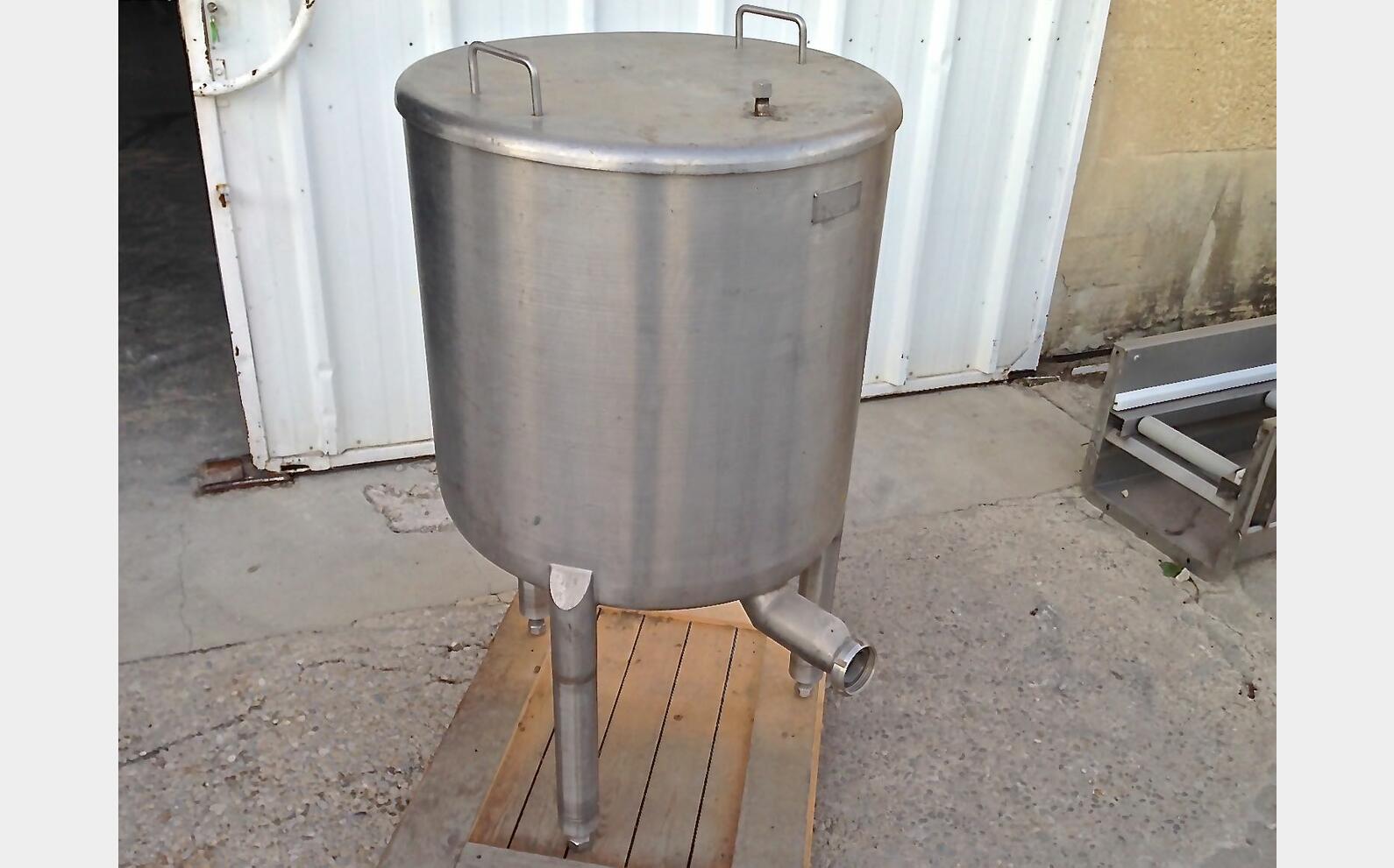 Cuve de stockage INOX Volume : 185 litres