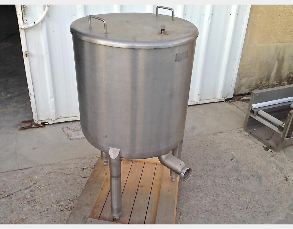 Cuve de stockage INOX Volume : 185 litres