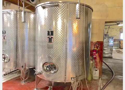 Cuve inox chapeau flottant CST19 Volume : 50 hectos (5000 litres)