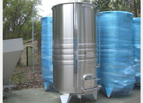 Cuve inox &agrave; chapeau flottant MATERIEL NEUF