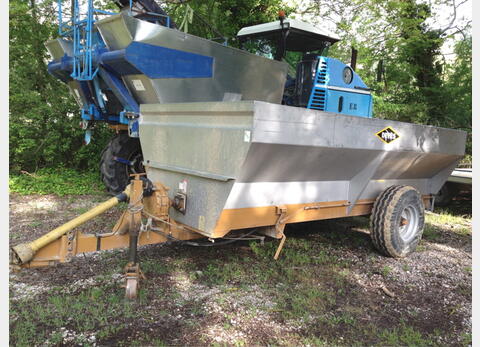 Benne &agrave; vendange inox 46 Hls