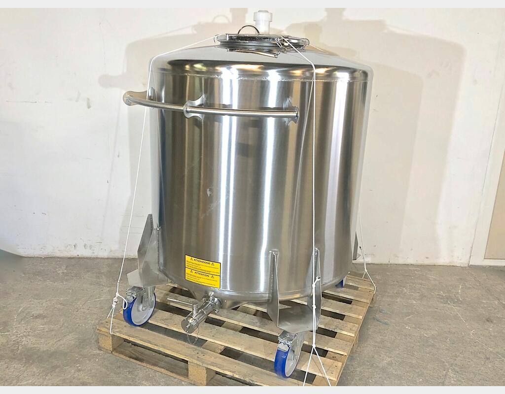 304 stainless steel tank - SCL1000 9.9 HL (991 liters) ARSILAC