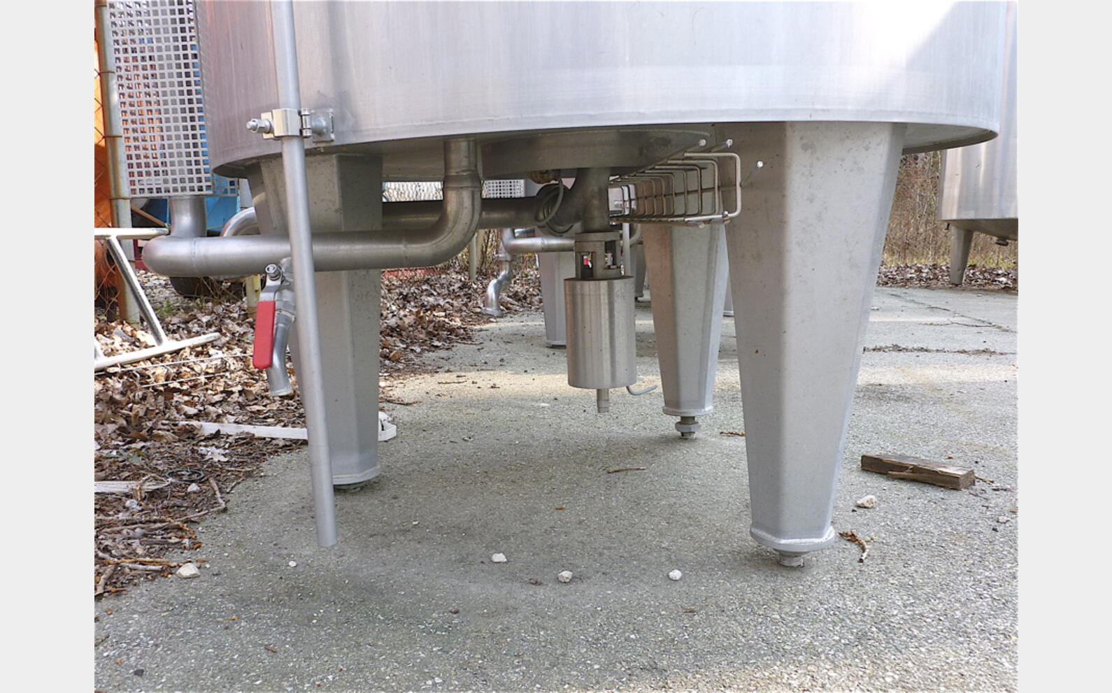 Cuve INOX &agrave; ferment 900 L double paroi Double paroi
