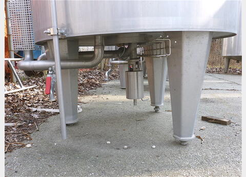 Cuve INOX &agrave; ferment 900 L double paroi Double paroi