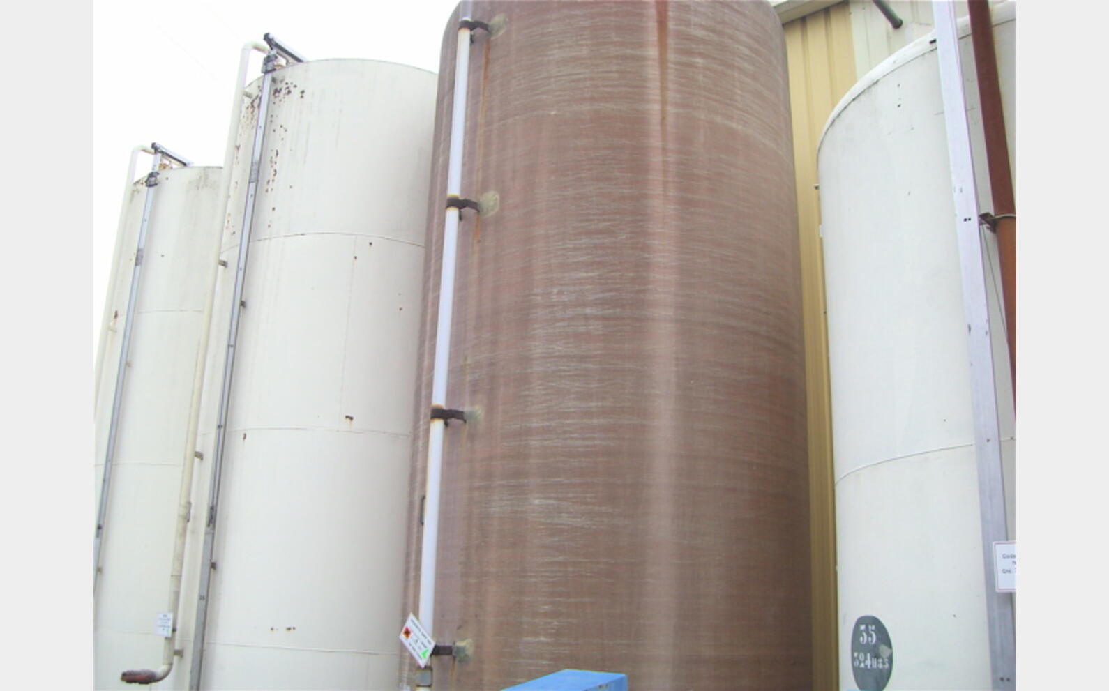 Cuve Polyester d'occasion 50m3
