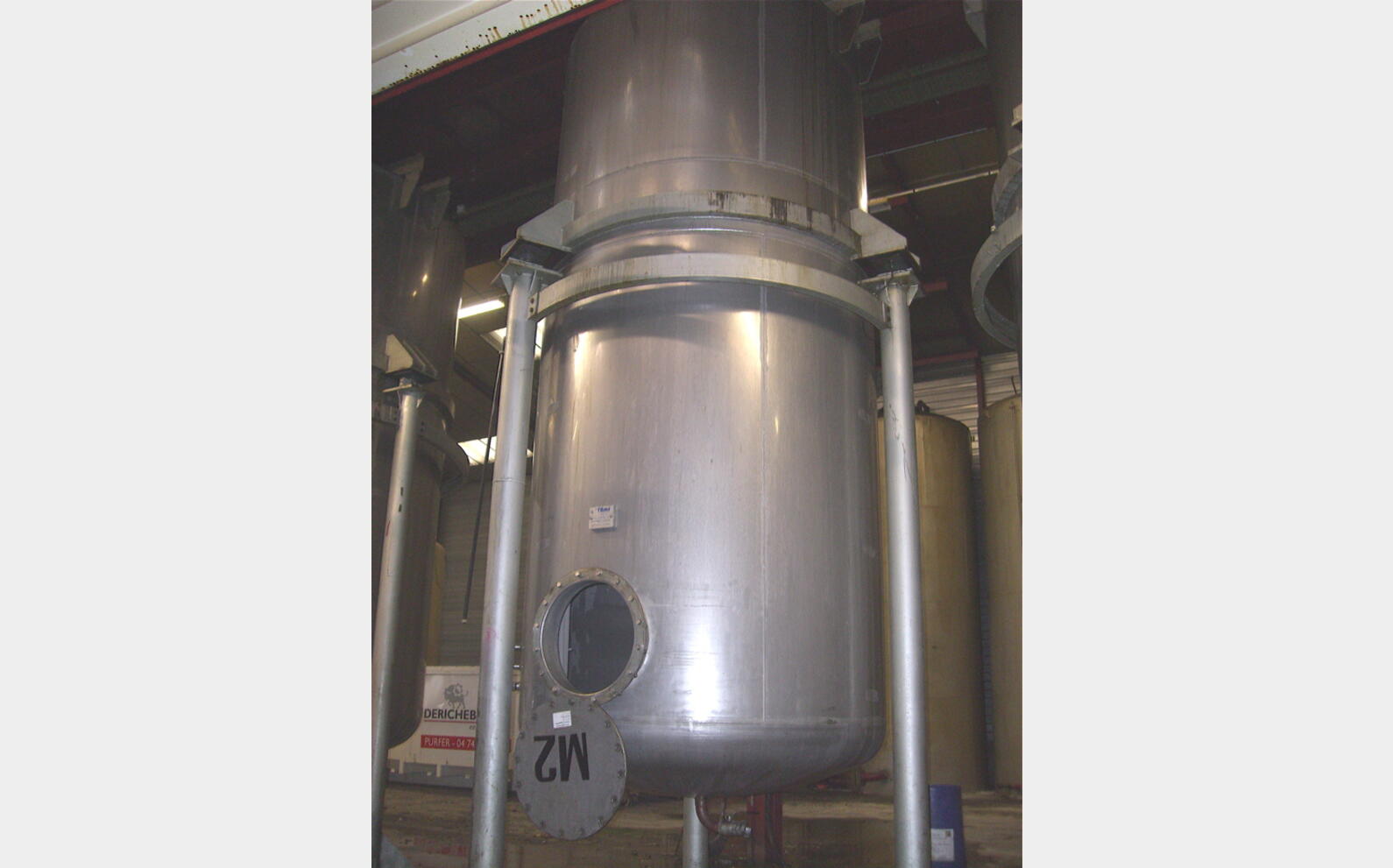 Cuve Inox d'occasion 12m3