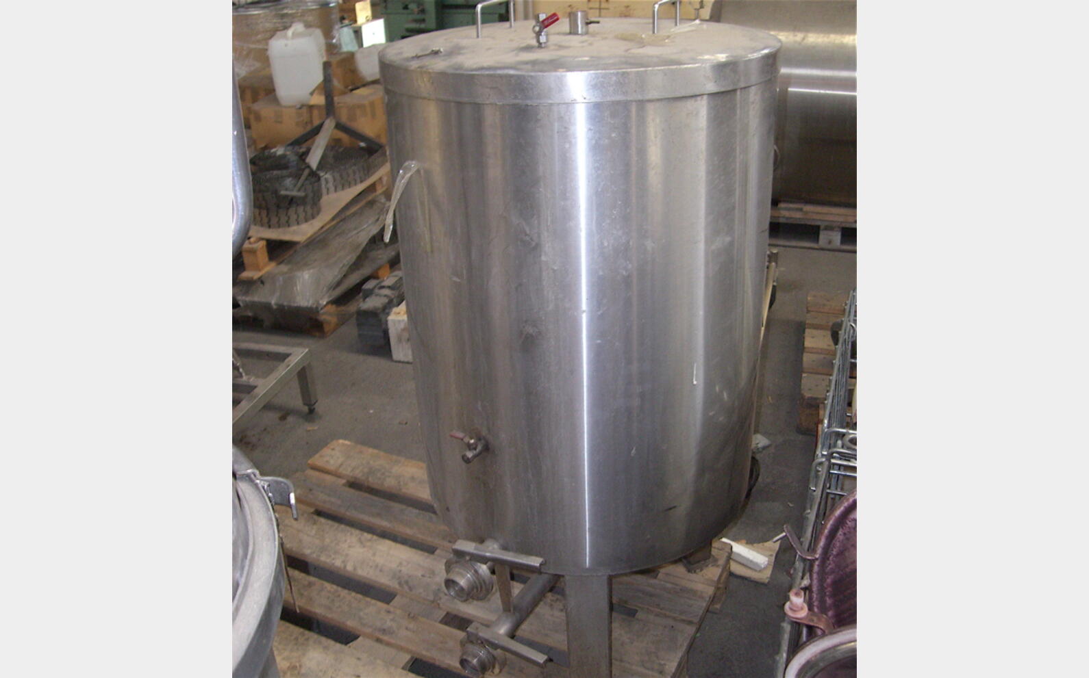 Cuve inox 150 litres