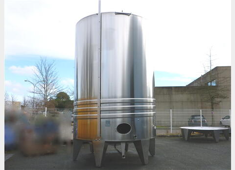 cuve stockage INOX 304L/316L refroidit 6,34 m2 MATERIEL NEUF