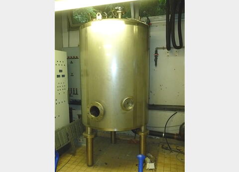 Cuve INOX 316L virole et fond isol&eacute;e Volume : 1500 litres