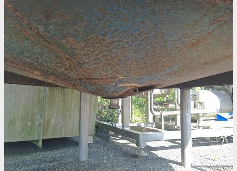 Cylindrical stainless steel tank 5m3 LSDH18