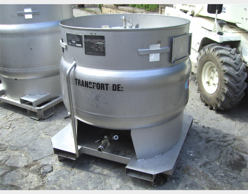 conteneur INOX 304L 673 litres