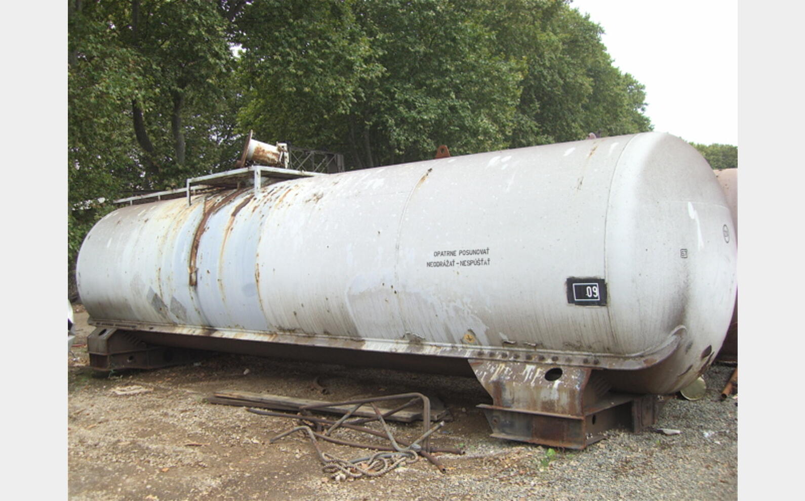 Cuve de stockage acier de 34m3
