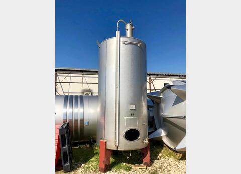 Cuve inox ferm&eacute;e sur pieds