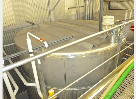 Cuve de stockage inox refroidie - Volume : 350 hectos (35000 litres)