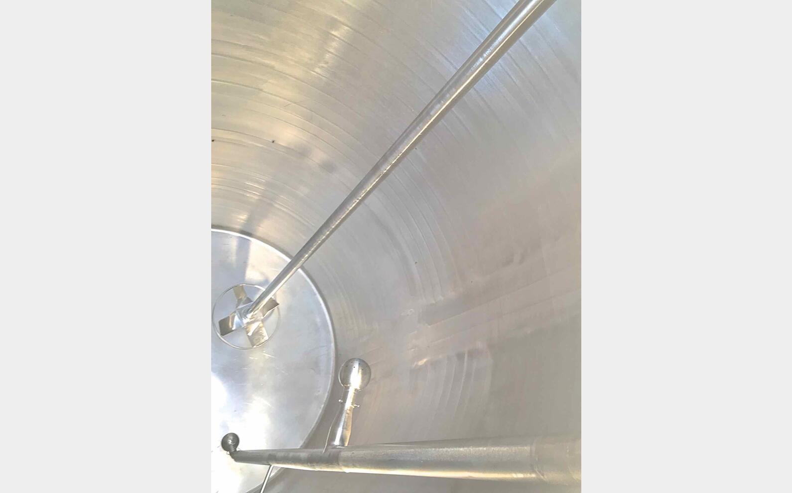 Cuve m&eacute;lange inox
