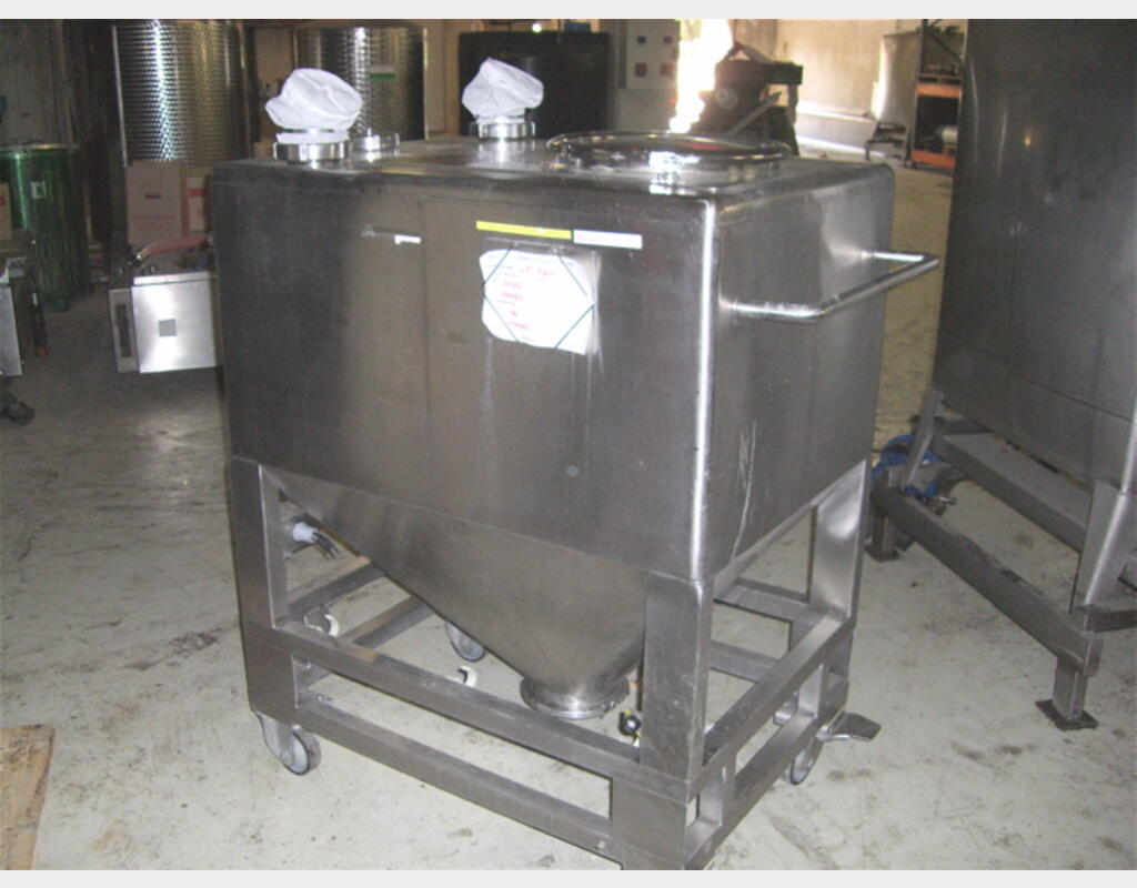Conteneur INOX 304L de 750 litres