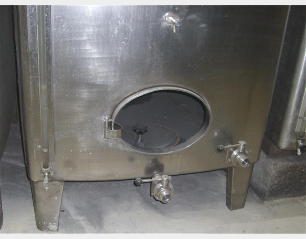 CUVE DE STOCKAGE INOX 304 RECTANGULAIRE - DE 37 HLS