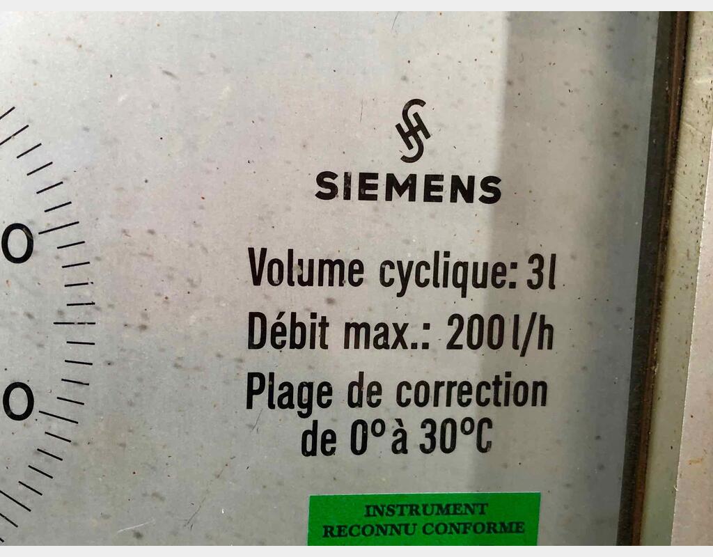 Compteur d'lcool pur Siemens WZ0.2