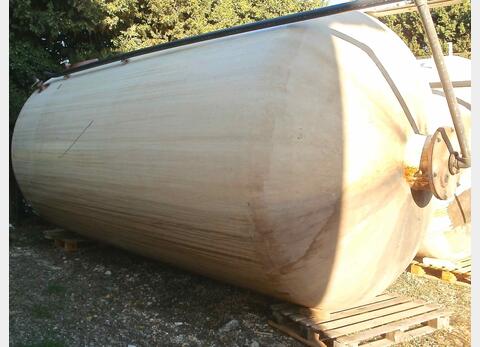 Cuve de stockage fibre - Fond plat