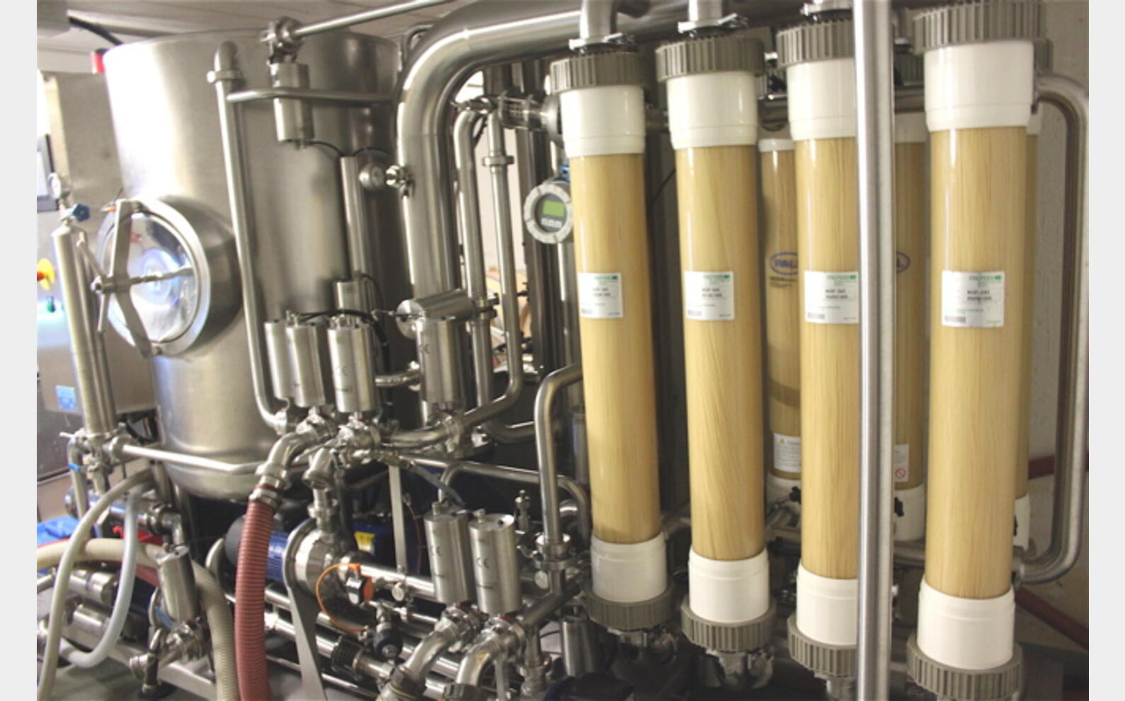  PALL crossflow filter type OENOFLOW 8-A Source: winery