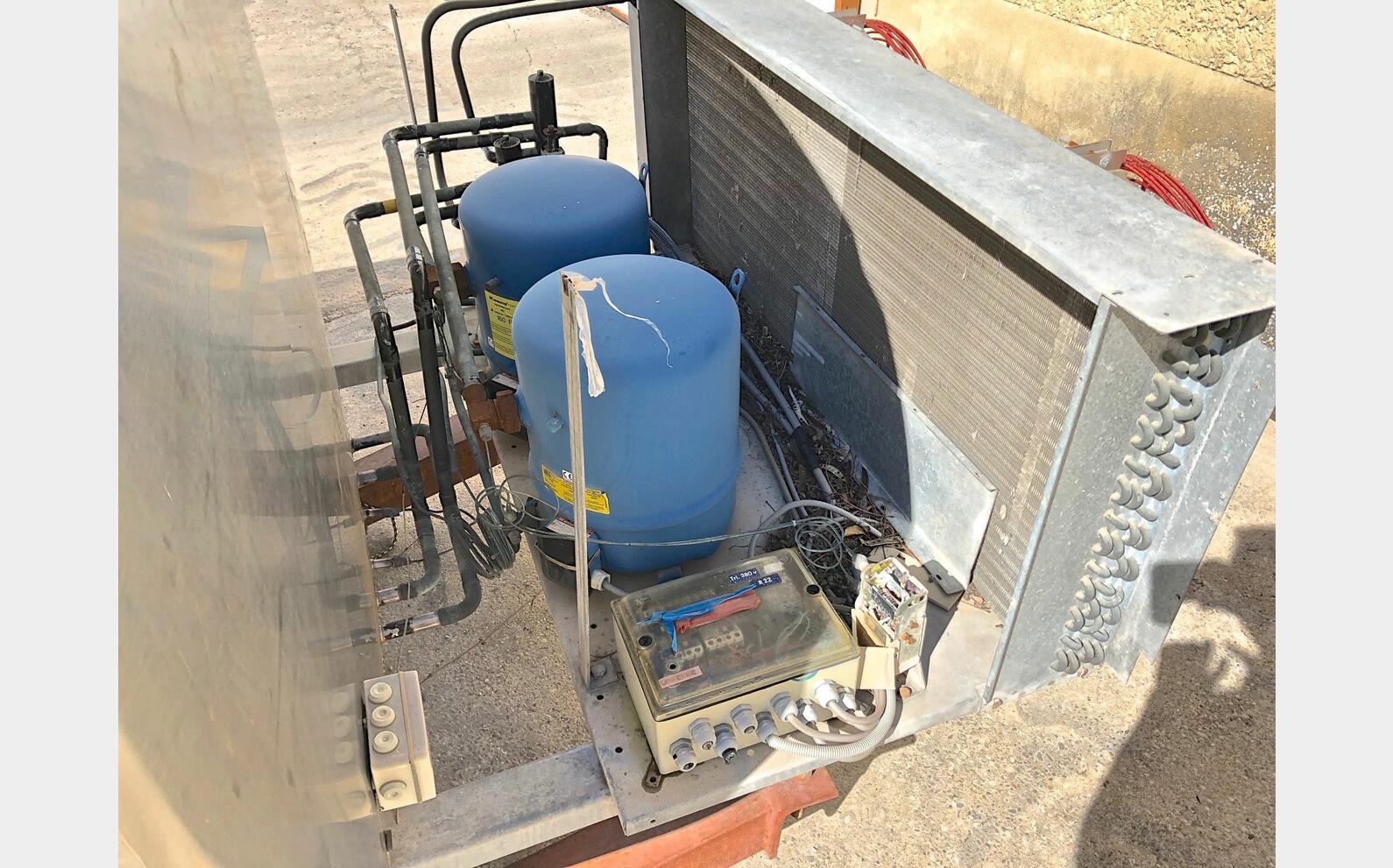 Tank &agrave; lait inox PU0118 Type : RVS ALFA LAVAL