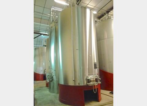 Cuve inox stockage Volume : 185 HLS (18500 litres)