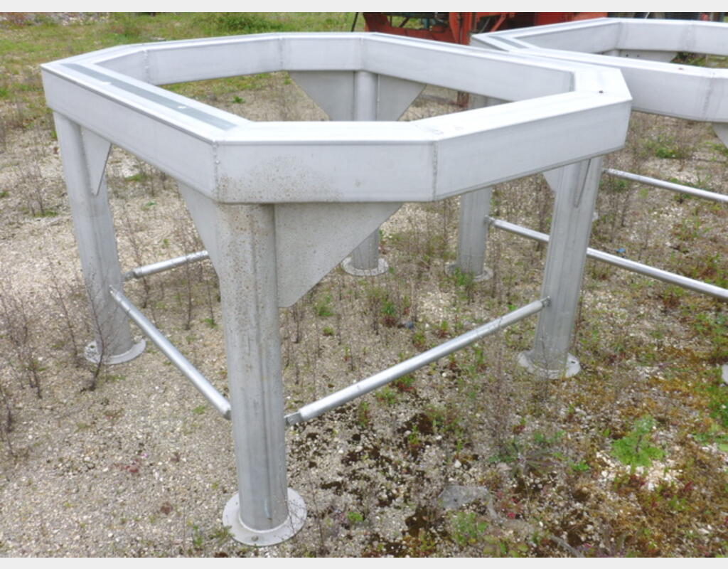 Chassis de support en INOX