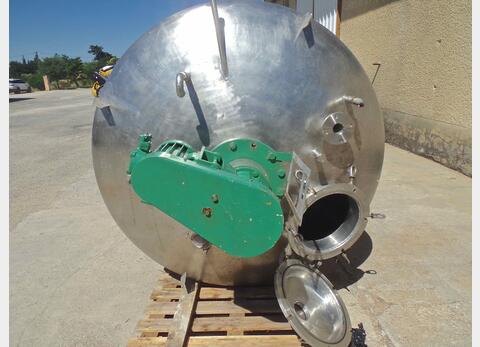 Cuve inox agit&eacute;e
