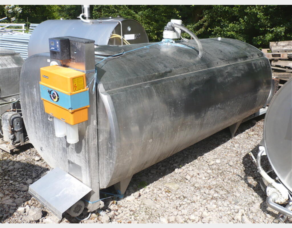 Cuve de stockage INOX isolée - Marque : ALFA LAVAL