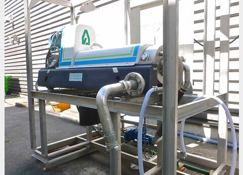 Décanteuse centrifugeuse sur skid inox - Marque : GUINARD CENTRIFUGATION
