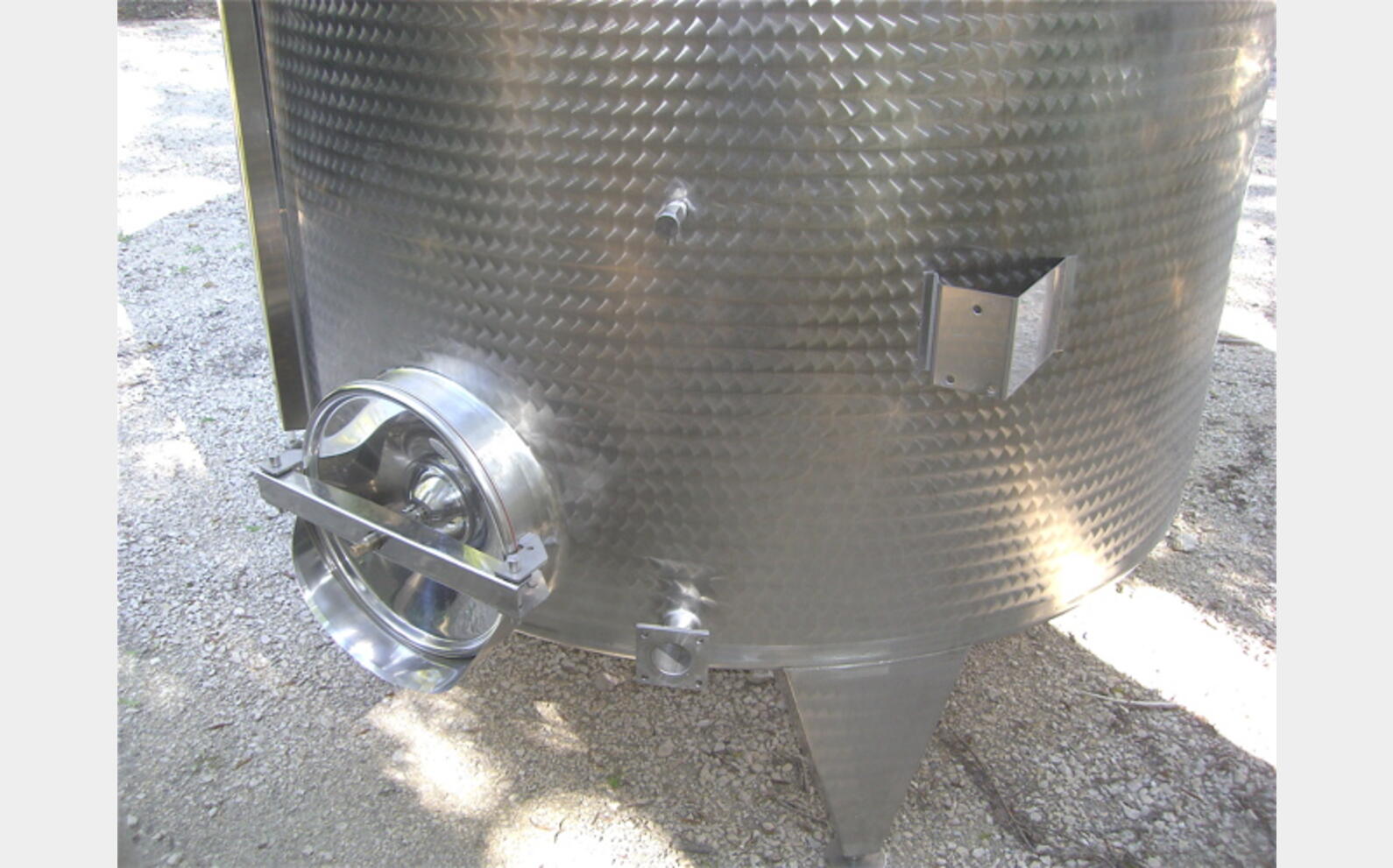 cuve INOX 304 chapeau flottant MATERIEL NEUF