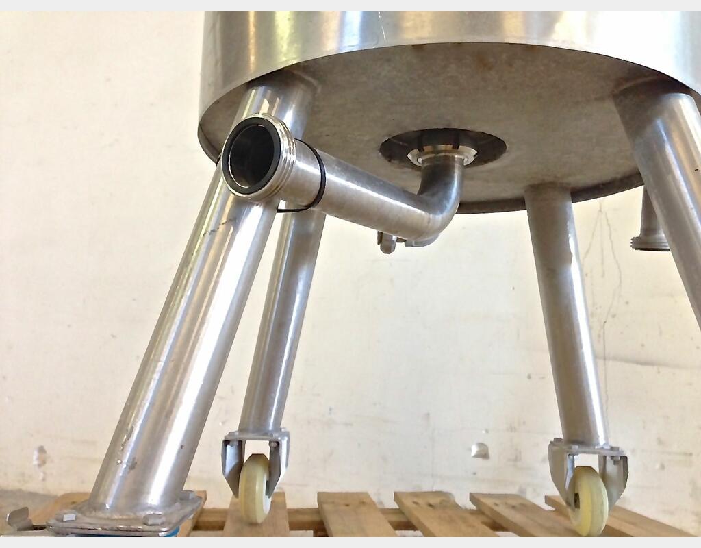 Cuve de stockage INOX à double paroi - Marque : PIERRE GUERIN