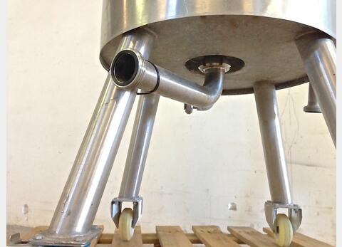 Cuve de stockage INOX à double paroi - Marque : PIERRE GUERIN